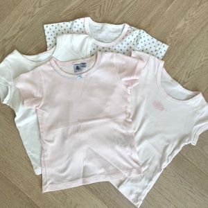 Petite Bateau pack of 4 Tees